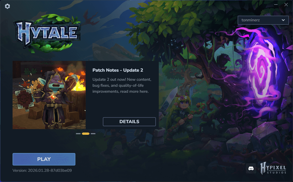 Шаг 1: Установите лаунчер Hytale